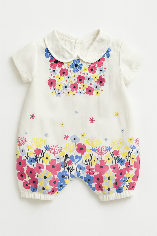 Floral Bloom Romper