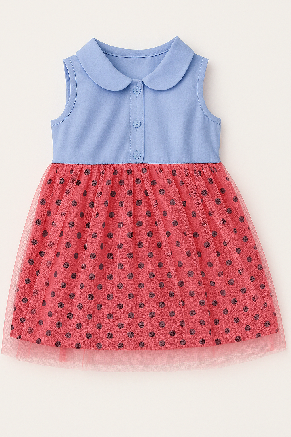 Polka Bloom Dress