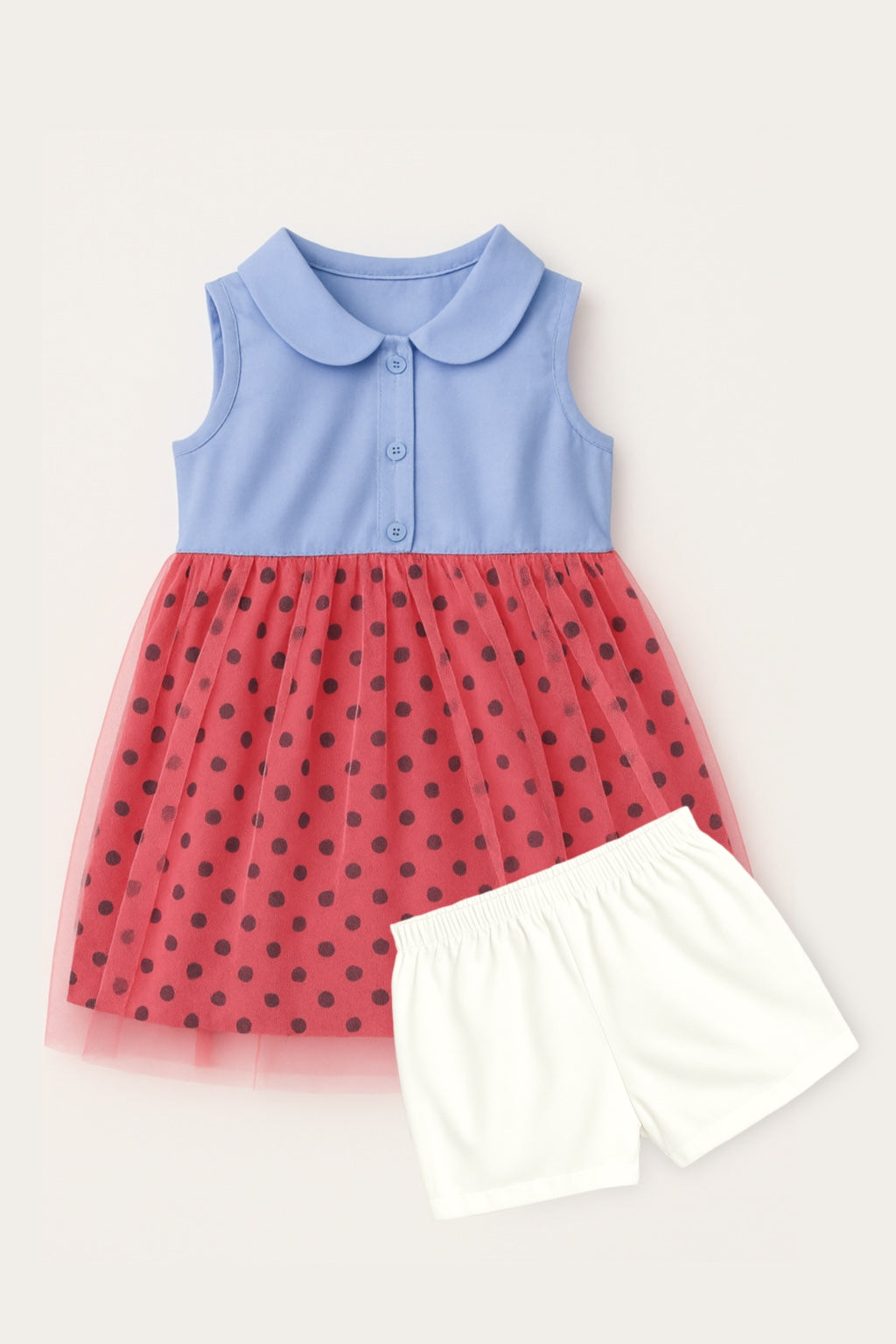 Polka Bloom Dress