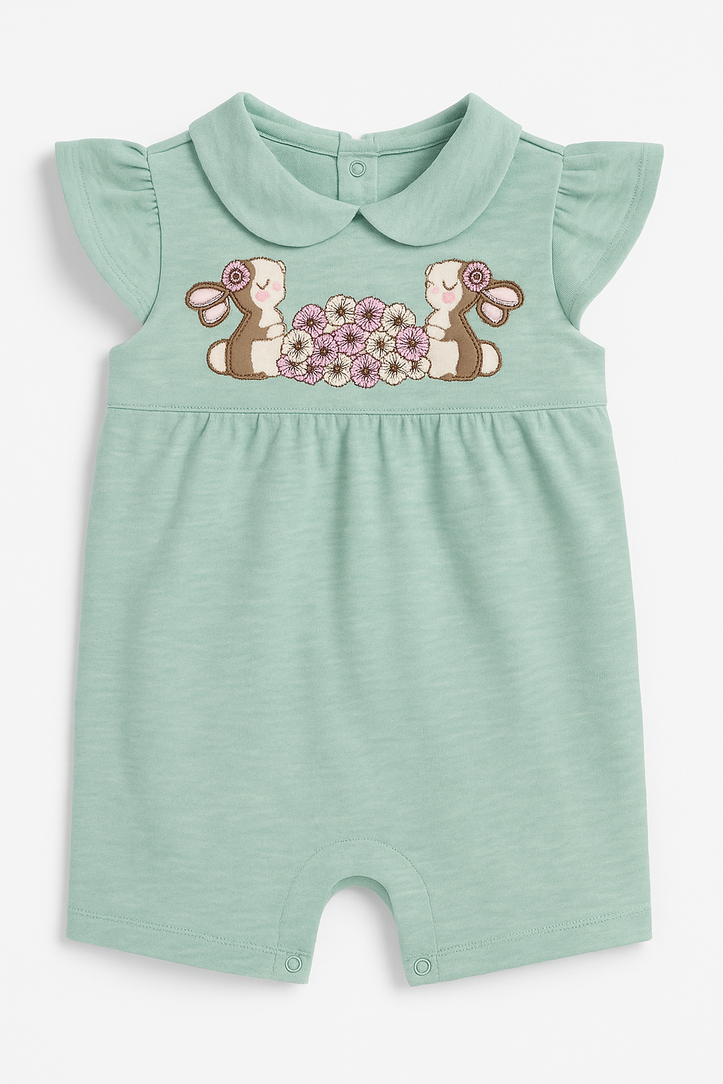 Blush Bunnies Romper